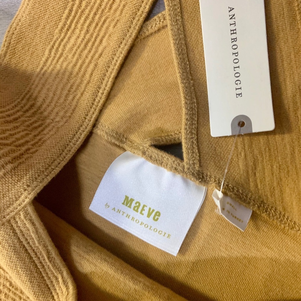 Anthropologie Maeve Crossback Top. - Picture 9 of 9